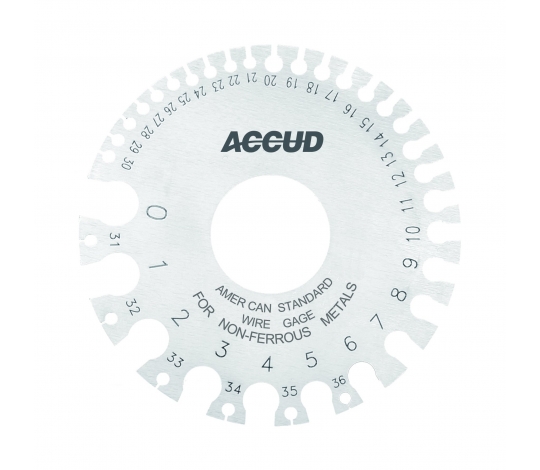 ACCUD 741-036-11 měrka na dráty 0-36 (8.250-0.127mm/.3249-.0050