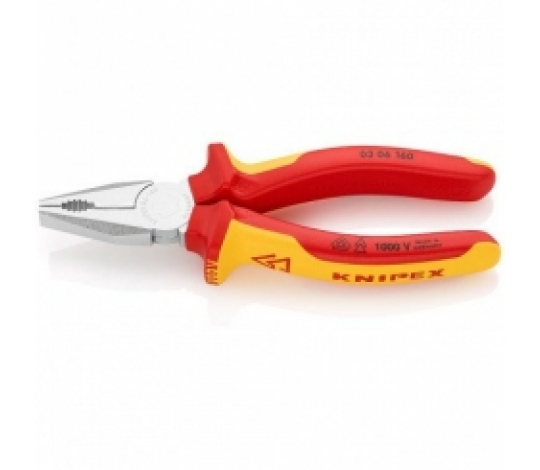 KNIPEX 0306160 kombinované kleště VDE 160mm ( chrom )