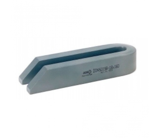 Vidlicová upínka zešikmená, 371600, AMF 70524 - DIN 6315 B 18x160mm