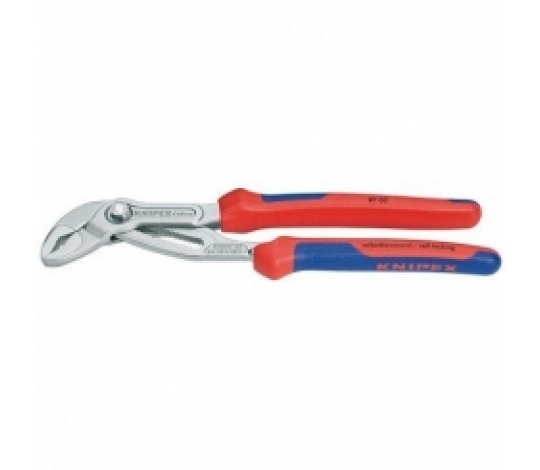 KNIPEX 8705300 kleště sikovky Cobra délka 300mm ( s vícesložkovými návleky + chrom )