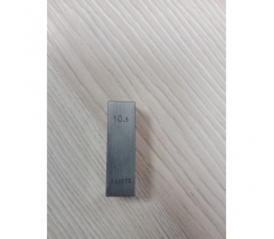 VÝPRODEJ -  koncová měrka ocelová tř. přesnosti 0 / 10.5mm (náhrada za INSIZE 4101-A10D5)