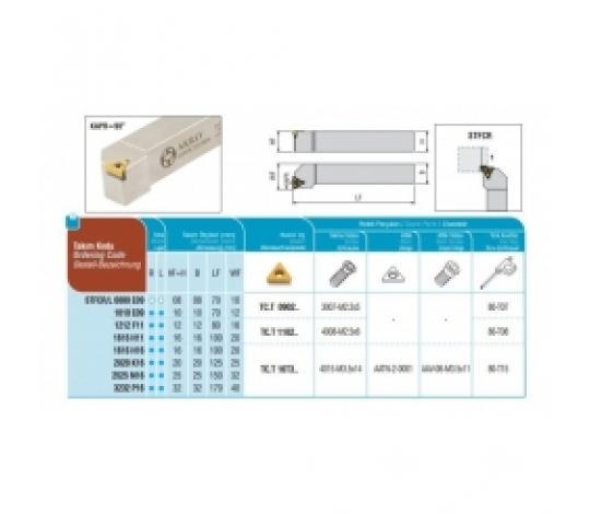 Soustružnický držák VBD STFCR 3232 P 16