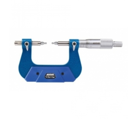 ACCUD 345-010-01 mikrometr 225-250mm pro měření ozubených kol, bez měřicích doteků (0.01mm)