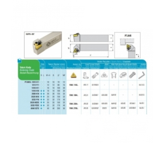 Soustružnický držák VBD PTJNR 4040 S 27 C