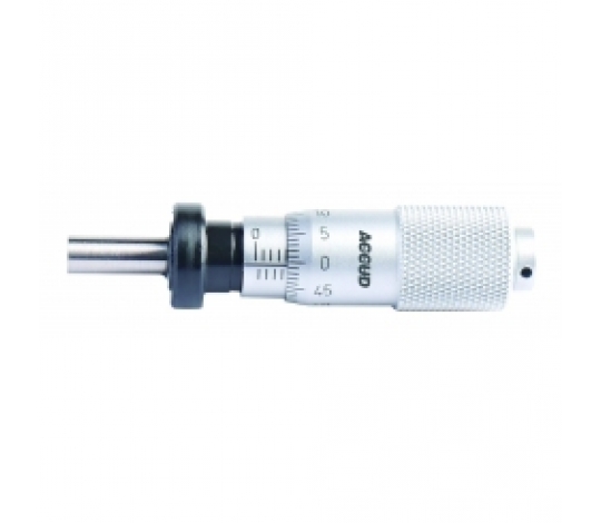 ACCUD 373-001-02 mikrometrická hlavice 0-15mm s plochým dotekem (ocel) (0.01mm)