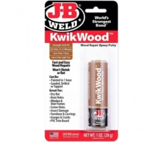 J-B WELD 8257 epoxidový tmel pro opravy materiálů na bázi dřeva KwikWood ( 28g )