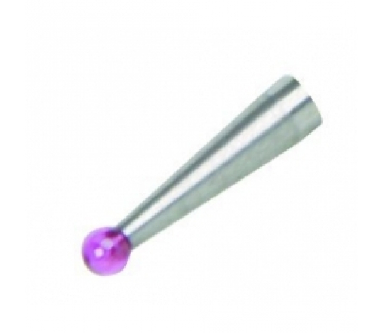 ACCUD 260-010-03 výměnný dotek pro číselníkový úchylkoměr S2/L46,4mm rubín