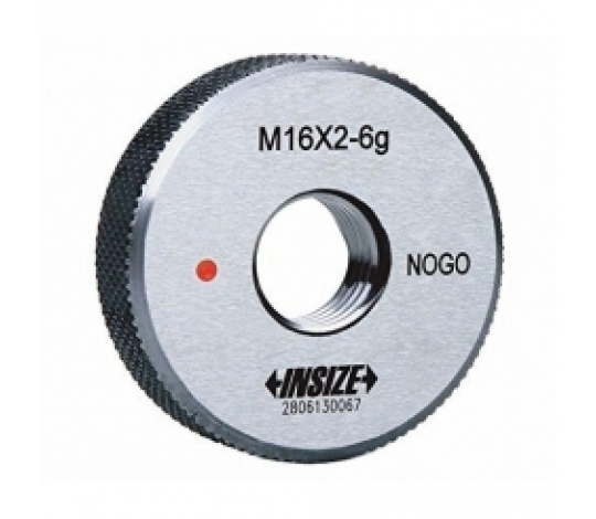 INSIZE 4120-6EN pevný závitový kroužek metrický 6e ( zmetkový ) M6x1