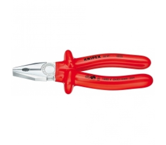 KNIPEX 0307200 kombinované kleště VDE 200mm ( rukojeti máčené + chrom )