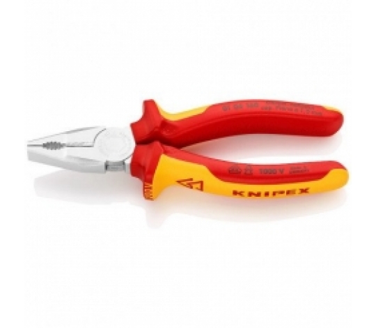 KNIPEX 0106190 kombinované kleště VDE HeavyDuty 190mm ( chrom )