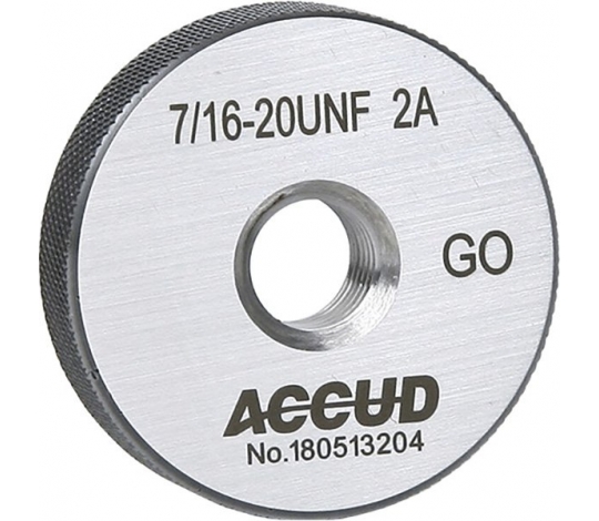 ACCUD 537-04048-UNF AMERICAN STANDARD závitový kalibr - kroužek ( dobrý ) 2A, ANSI B1.2 / 4-48UNF /
