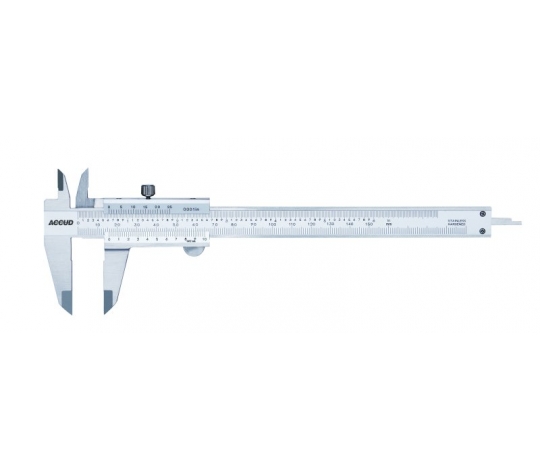 ACCUD 121-004-11B MINI analogové posuvné měřítko 100mm ( 0.05mm )