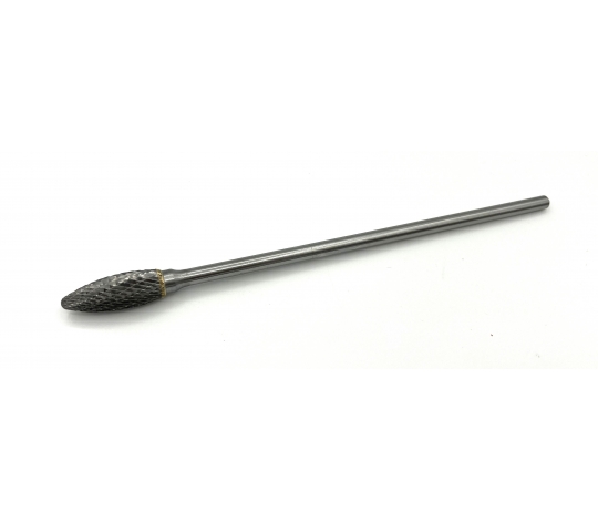 H0618 EXTRA LONG 200 Technická fréza tvrdokovová FORM-TECH, plaménková L 200mm