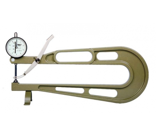 Číselníkový tloušťkoměr 0-30 mm s přesností 0,1 mm INSIZE 2875-30 - hloubka 300 mm