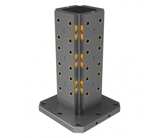 RL96S-4004 Upínací věž RockLock™ 96 mm, 400 × 400 × 638 mm | ocel