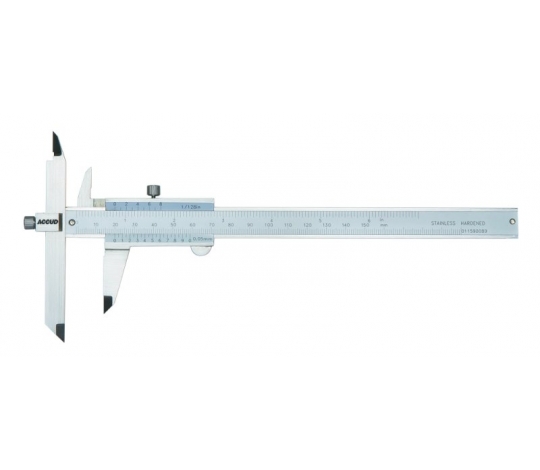 ACCUD 162-006-12 posuvné měřítko s nastavitelným ramenem 150mm ( 0.02mm )