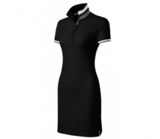 Šaty HS s logem - černé, Velikost: M 