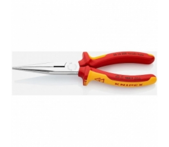 KNIPEX 2616200 půlkulaté kleště dlouhé VDE s ostřím 200mm ( chrom )