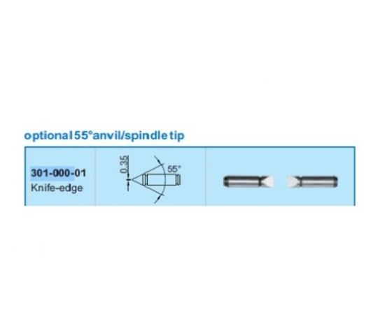 ACCUD 301-000-01 55° měřící hrot pro mikrometr (s nožovými měřícími plochami)