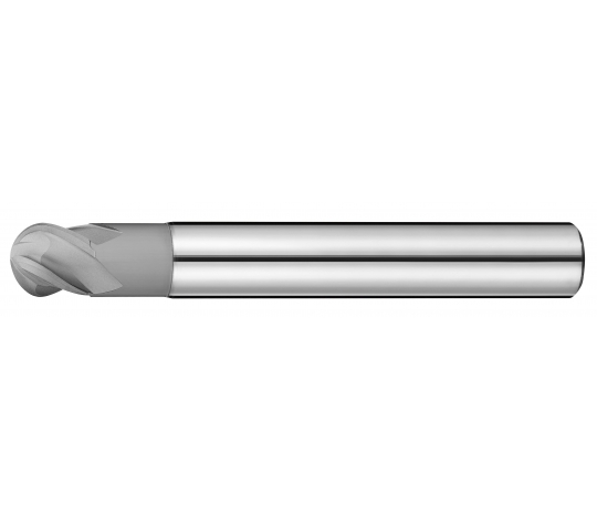 TK stopková fréza kopírovací pro obrábění grafitu SGBB0404, R2 / 4x4x8mm L50