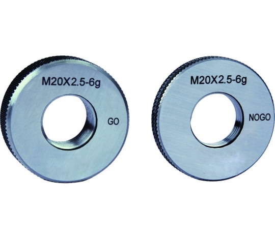 ACCUD 535-055-02 závitový kalibr s jemným stoupáním - kroužek ( zmetkový ) 6g / M55*1.5 /