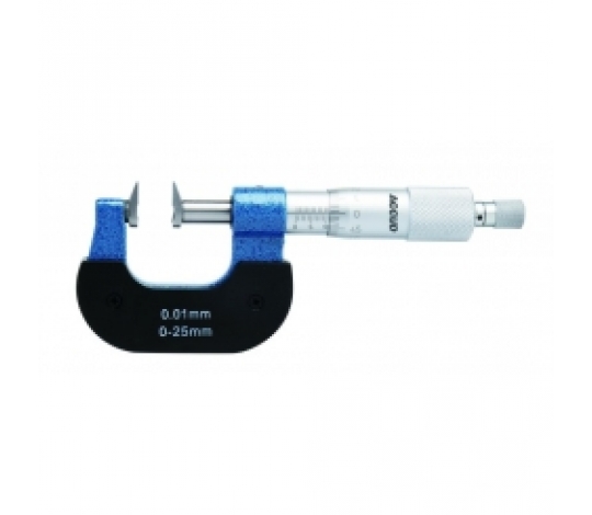 ACCUD 330-003-01 mikrometr 50-75mm s měřícími čelistmi (0.01mm)