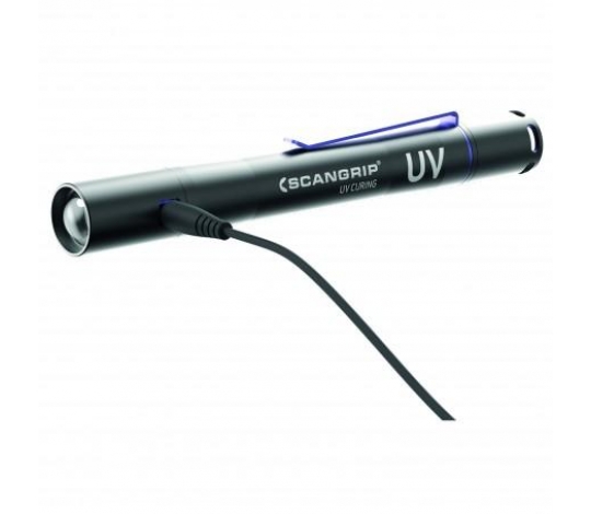 SCANGRIP UV-PEN dobíjecí UV lampa pro bodové opravy a vytvrzování - 03.5800