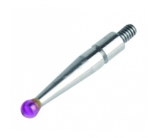 ACCUD 260-009-01 výměnný dotek pro číselníkový úchylkoměr S2/L15mm rubín