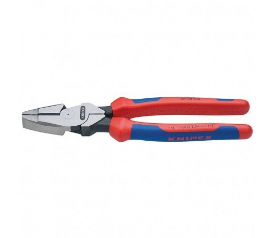 KNIPEX 0902240 kombinované kleště americký model 240mm ( rukojeti s dvousložkovým návlekem )