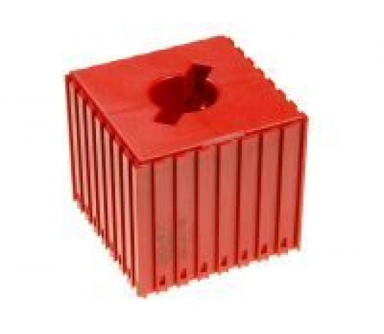2047 BOX ABS 50 červený