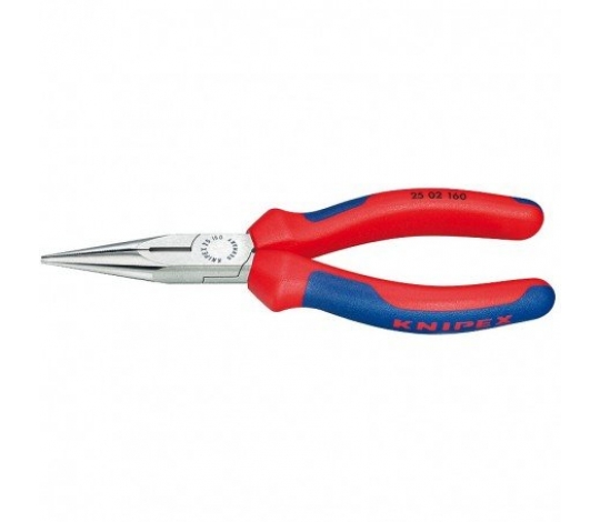 KNIPEX 2502160 půlkulaté kleště s ostřím 160mm ( rukojeti s dvousložkovým návlekem )