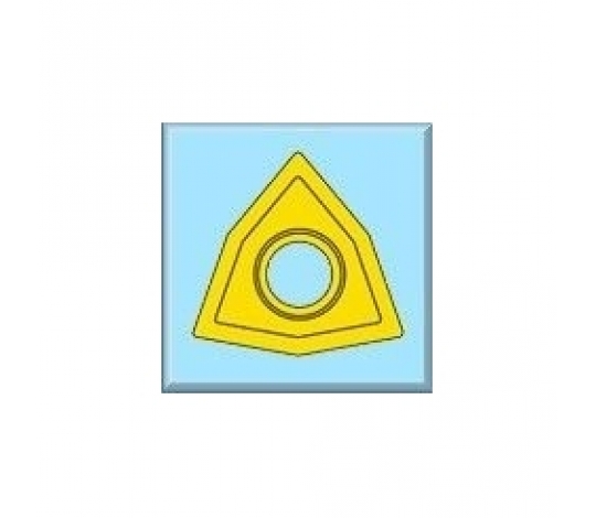 VÝPRODEJ - Vyměnitelná břitová destička PRAMET WCMT 040208E-46 ;D8330