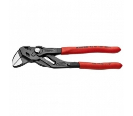 KNIPEX 8601180 klešťový stavitelný klíč délka 180mm ( plastové návleky )