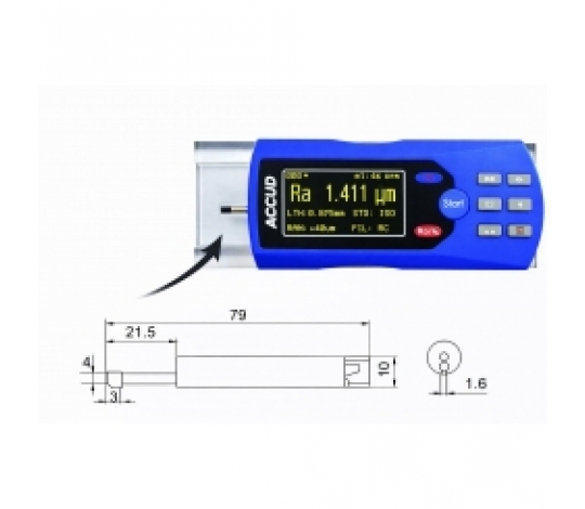 ACCUD SR200-03 doplňková sonda k SR200 pro drážky