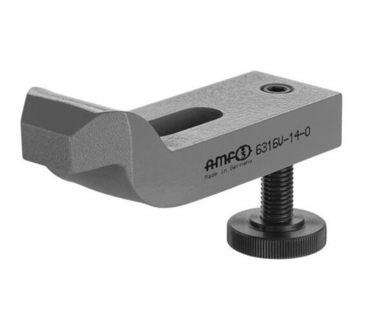 Upínací rameno s klikou, s nastavitelným opěrným šroubem AMF 71225 - M16, M18
