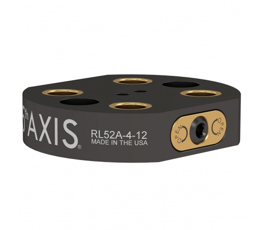 RL52A-4-12 Základní upínací deska single - 52mm - RockLock Ø116mm x 25mm