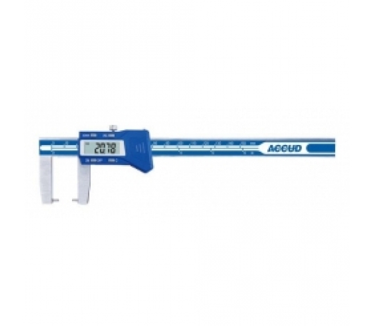 ACCUD 134-006-11 digitální posuvné měřítko pro vnější drážky 150mm/6