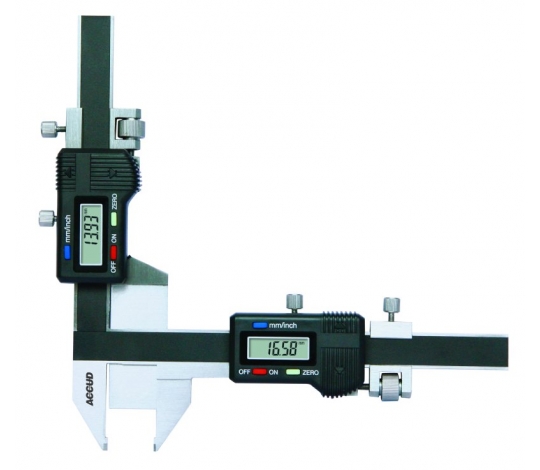 ACCUD 156-002-11 digitální měřítko pro měření ozubených kol M5-50mm ( 0.01mm/0.0005