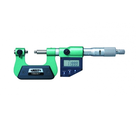 INSIZE 3581-75A digitální mikrometr na měření závitů 50-75mm / 0,001mm