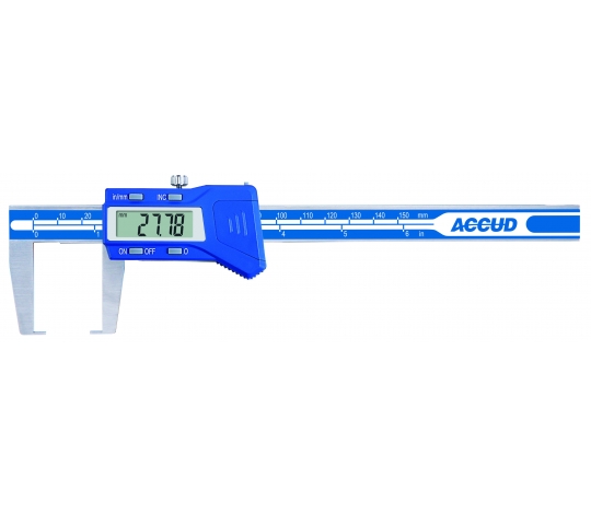 ACCUD 133-008-11 digitální posuvné měřítko pro vnější drážky 200mm/8