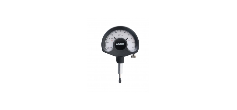 ACCUD 470-001-01 číselníkový úchylkoměr 0-0,1mm (0,001mm)