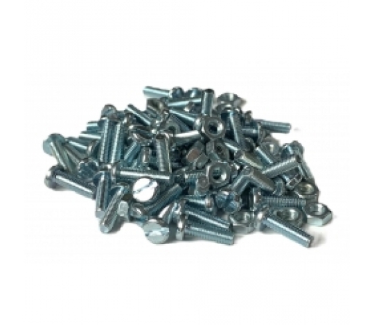 MetalCraft MC060L Balení matic a šroubů 3 mm x 10 mm (obsah: cca 120)