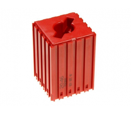 2046 BOX ABS 40 červený