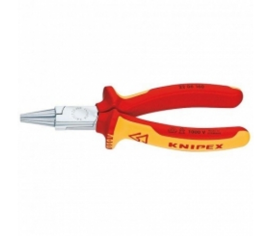 KNIPEX 2206160 kleště s kulatými čelistmi VDE 160mm ( chrom )