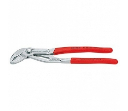 KNIPEX 8703250 kleště sikovky Cobra délka 250mm ( rukojeti potažené plastem + chrom )