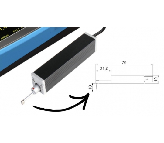 ACCUD SR400-03 doplňková sonda k SR400 pro hluboké drážky