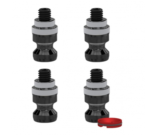 PS16F-4PY Sada upínacích čepů RockLock™, 52 mm se systémem Poka-Yoke