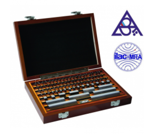 SLUŽBA - Akreditovaná kalibrace měřidel - sada koncových měrek 34ks