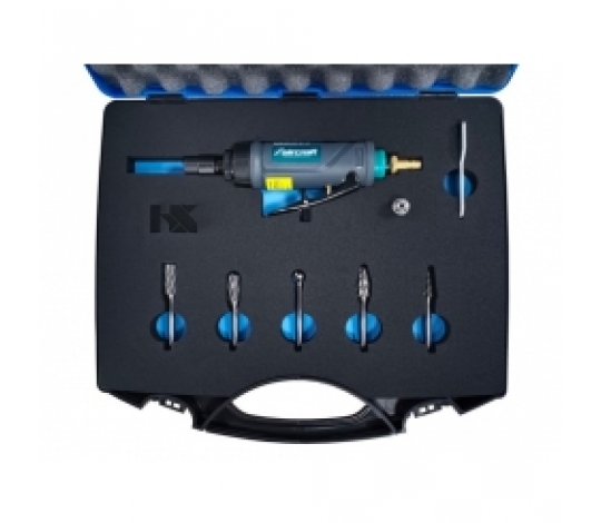 Sada 8 dílů - technické frézy ALU s bruskou AIRCRAFT