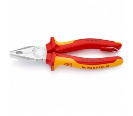 KNIPEX 0306180T kombinované kleště VDE 180mm ( chrom )